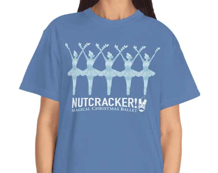 Nutcracker! Magical Christmas Ballet - Signature Collection - T-Shirt - Unisex (Blue)