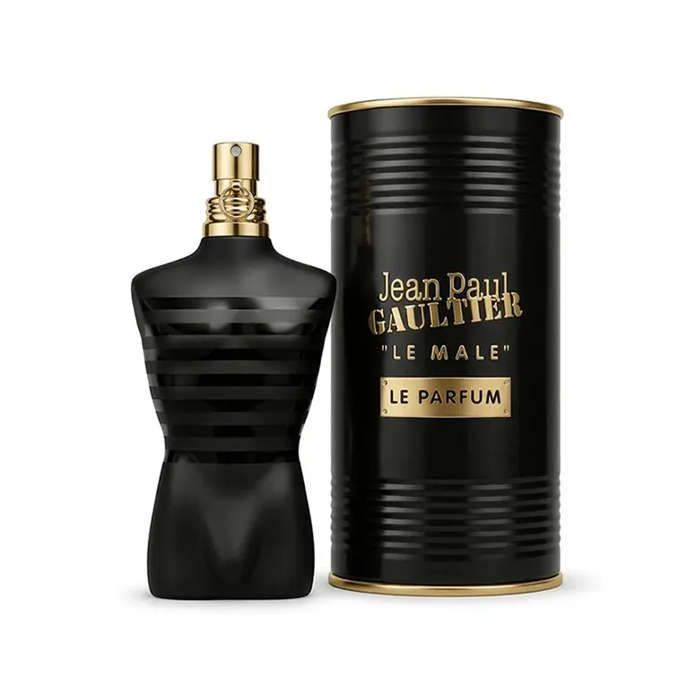 Men's Jean Paul Gaultier Le Male Le Parfum - 4.2 oz Intense Amber Woody Eau de Parfum Spray, Featuring Cardamom, Lavender, Iris, Vanilla Notes