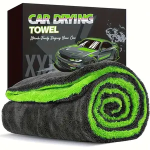 1200gsm Extra Large Suv and Truck Drying Towel, 90.27cm X 60cm, Dual-Sided Absorbent Microfiber, Car Cleaning Accessory, Microfiber Car Towels, Microfiber Drying Towels For Cars