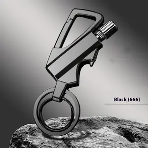 3-in-1 Eternal Multi-function Lighter Keychain with Bottle Opener, Reusable Waterproof Matches, Suitable for Outdoor Survival, Men's Multi-function Gear