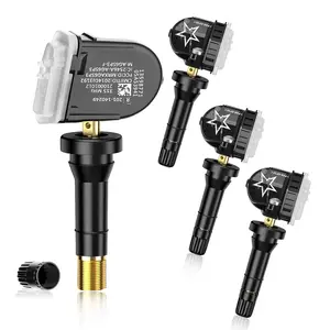 315Mhz TPMS Tire Pressure Monitor Sensors (4 Pack) for GM Chevy Impala Silverado Tahoe Buick Encore Regal Cadillac Escalade GMC Acadia Sierra Yukon Pontiac Saab Saturn 13581558 13598771 13598772 13586335