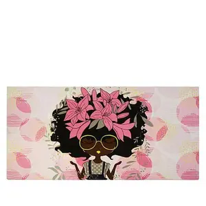 Pardon My Fro 100% Cotton Printed Beach Towel