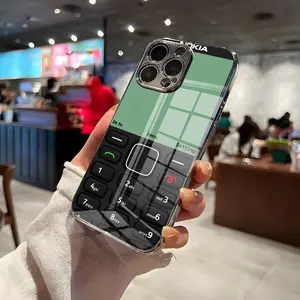 Nokia  Phone Case for iPhone 17 Pro Max 15 Pro 16 14 Plus 12 13 Mini 11 Pro Shockproof Glass cover