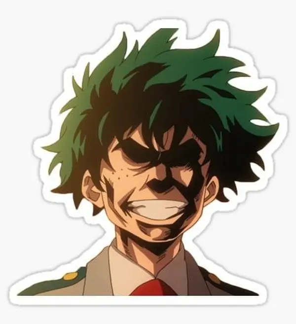 My Hero Academia Funny Deku Stickers