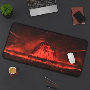 The Rumbling Titan Desk Mat, Titan Anime Mouse Pad, Keyboard Mat, Attack On Titan Anime Desk Mat For Office, Gift For Gamer