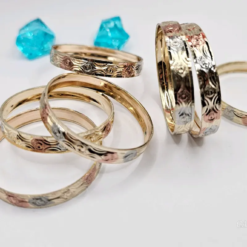 bracelets seven set Gold-plated #2 small BABYES three colors small 7 bracelets designs maybe varie