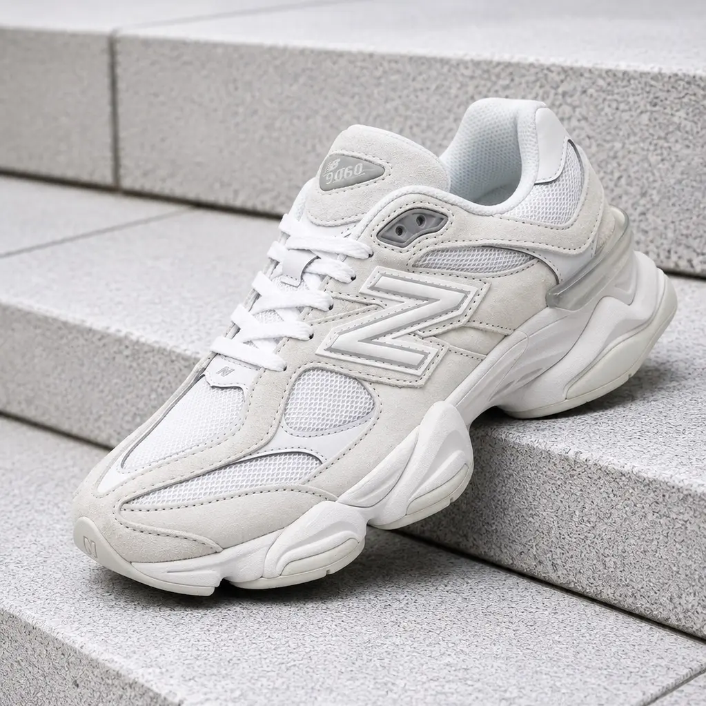 New Balance 9060 Reflection White Men's Fashion Sneaker New