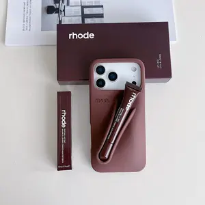 RHODE Premium Lip Case for iPhone 11–17 Pro Max – Trendy Pastel Colors
