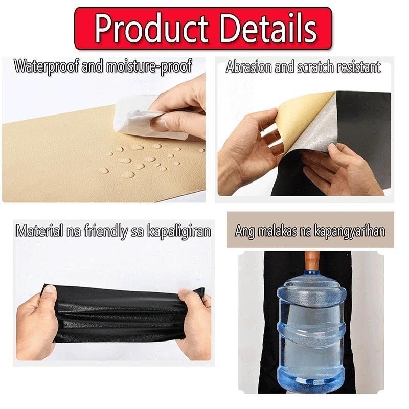 【20x54 INCH】Car Seat Cushion and Sofa Self Adhesive Leather Repair Patch for Furniture and DIY Lovers Large Professional Sheet for Couch Sofa and Car Seat Renovation with Strong Glue stickers 【20x54 INCH】Car Seat Cushion and Sofa Self Adhesive Leather Repair Patch for Furniture and DIY Lovers Large Professional Sheet for Couch Sofa and Car Seat Renovation with Strong Glue stickers