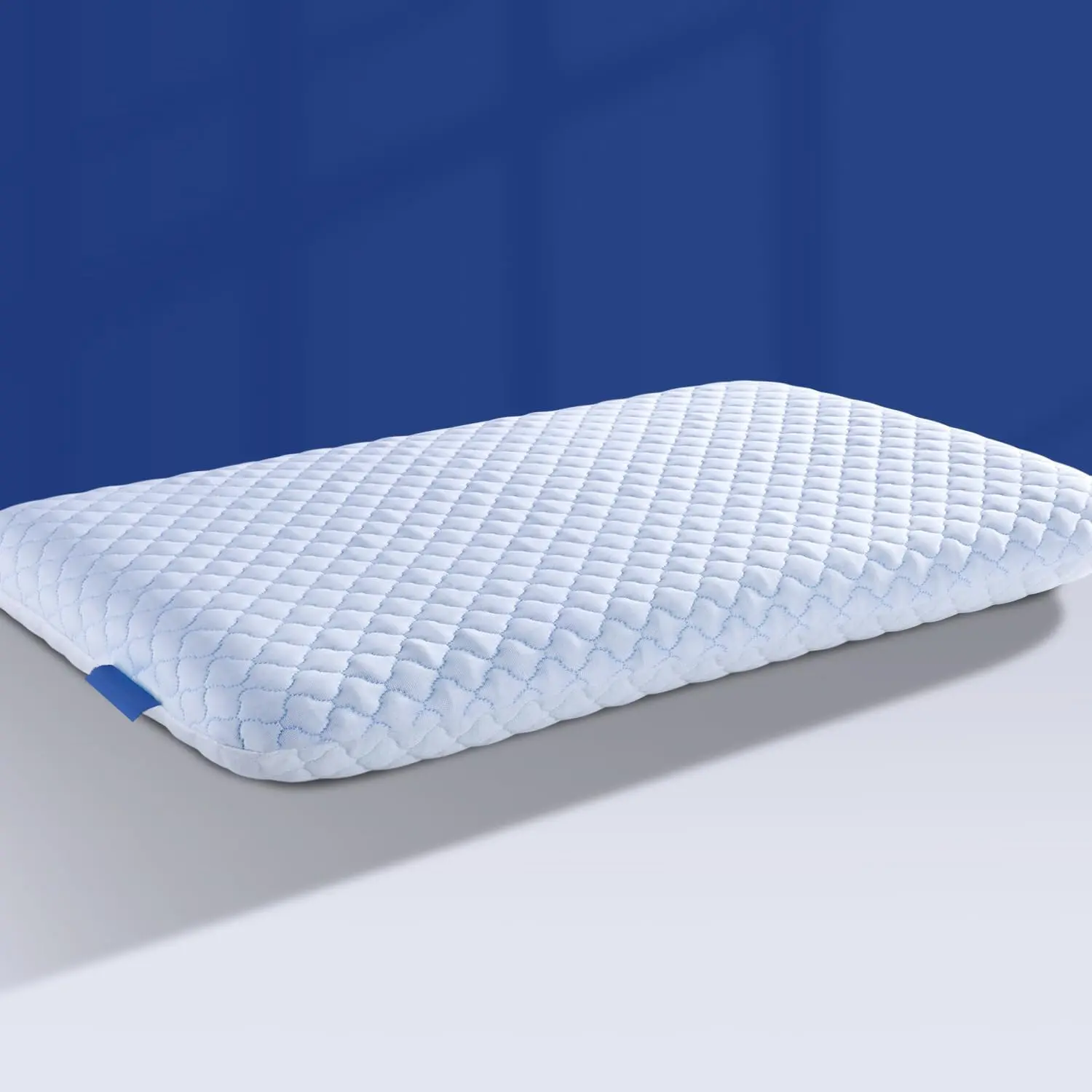 Ultra Thin Flat Pillows for Sleeping, Cooling Memory  Pillow 2.75 inch Height Ultra Thin Pillow,Slim Bed Pillows for   Sleeper,Standard Size -16x25 Inch