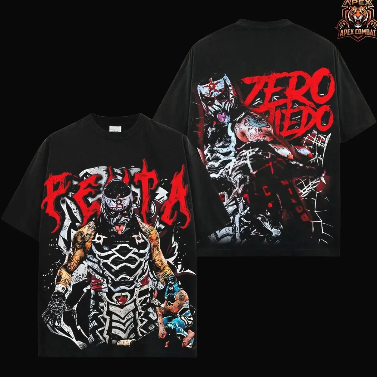 Penta El Zero Miedo WWE Legend Premium Wrestling T Shirt 100% Cotton T-Shirt The Charismatic Army, Team Xtreme Shirt, WWE Fans Shirt, WWE Event Outfit URG