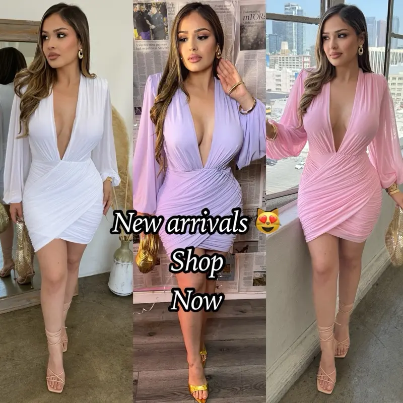 Ruched Mesh Mini Dress - Classic Elegant Design for Women - Casual Womenswear
