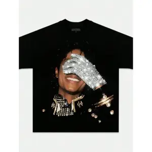 Jackson Glove Graphic-Shirt Vintage 90s Tee,Machine Washable, Comfortable Everyday Fashion Tee, Everyday Tshirt |Bold Letter Print |T Shir Cotton,Birthday Gift