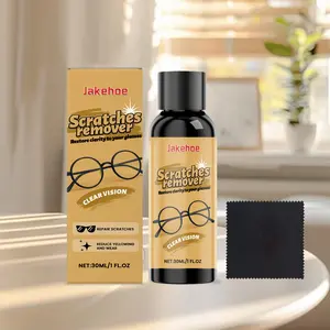 Eyeglass Scratch Remover Gentle Polishing Care Liquid for Resin Glass, Fine Scratches Repair Solution, Eyewear Maintenance Essential