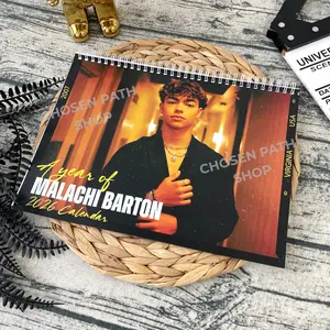 Malachi Barton 2026 Calendar, Celebrity Unique Holiday, New Year, Funny Gift For Frieds, 2026 Wall Calendar