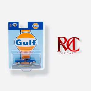 M2 MACHINES 1:64 1969 CHEVROLET CAMARO CUSTOM GULF – BLUE