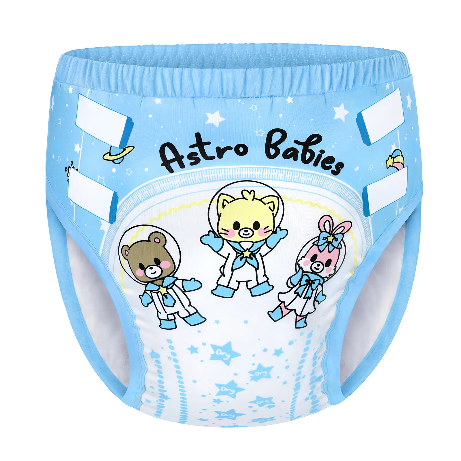Littleforbig Adult Diaper Training Pants, Soft Silky Washable Reusable Underwear - Astro Babies