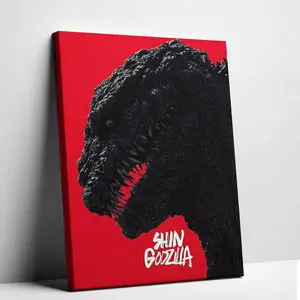 Shin Godzilla Poster    &  Art Bring Iconic Monster Power to Your Walls! Ideal    &  room living bedroom for