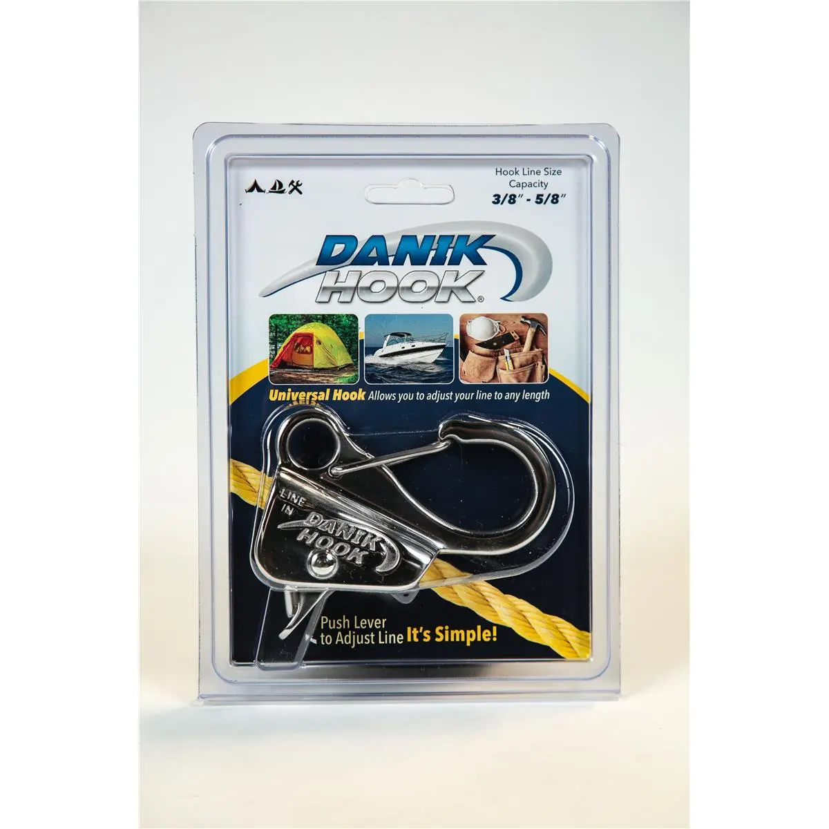 212 MAIN Danik Hook DHSS-OG Stainless Steel Anchor Hook, Quick Release, for Boat Anchoring