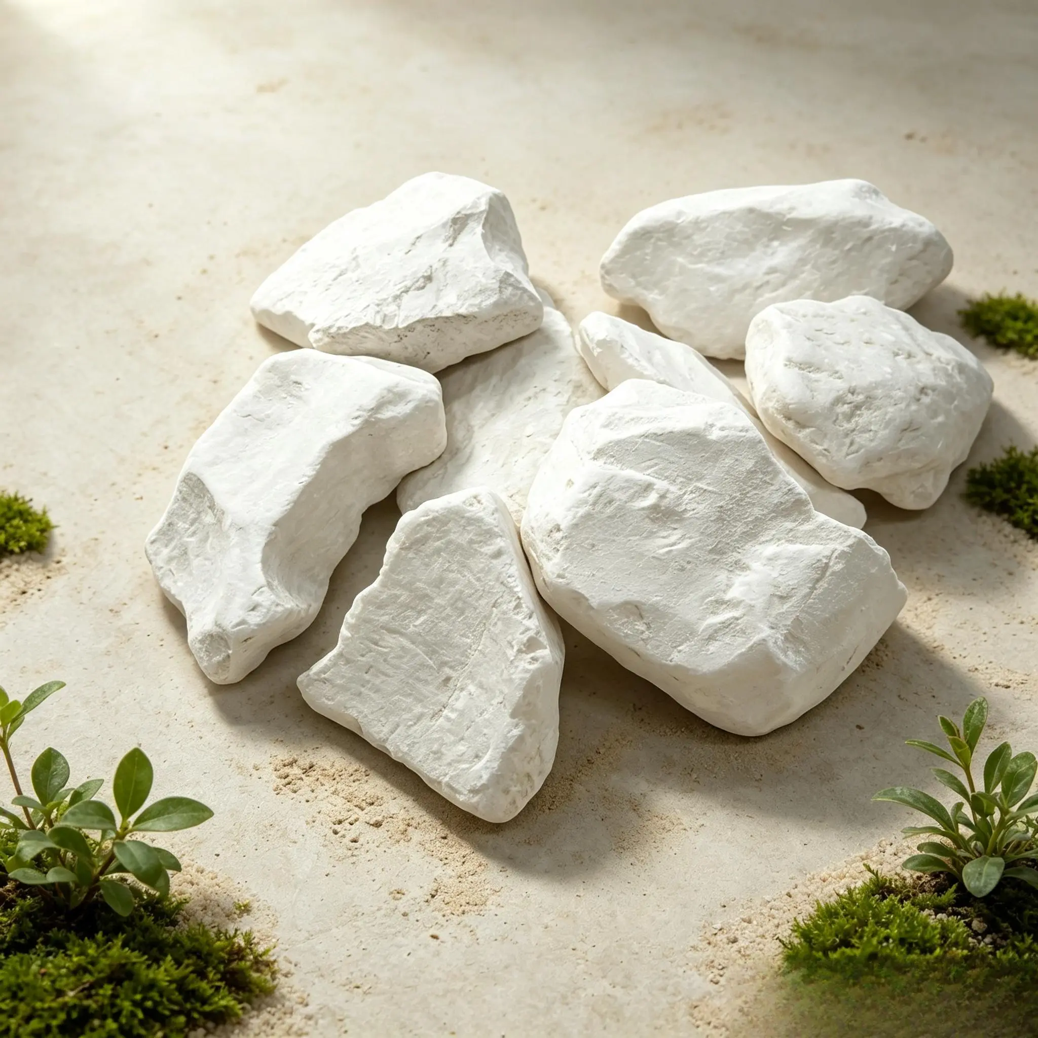 Natural Kaolin Powdered Clay - Cosmetic Grade, Free from Additives, Crafting & Garden Soil Amendment, 113g (4oz) Pure White-Gray Edible Soil Supply