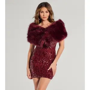 Ms. Diva Faux Fur Shawl