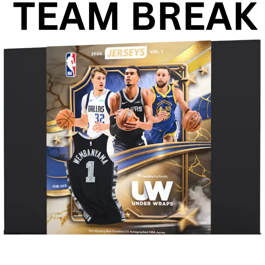 2026 Fanatics Under Wraps NBA Jersey Volume-1 (Single Mystery Box - Team Break)