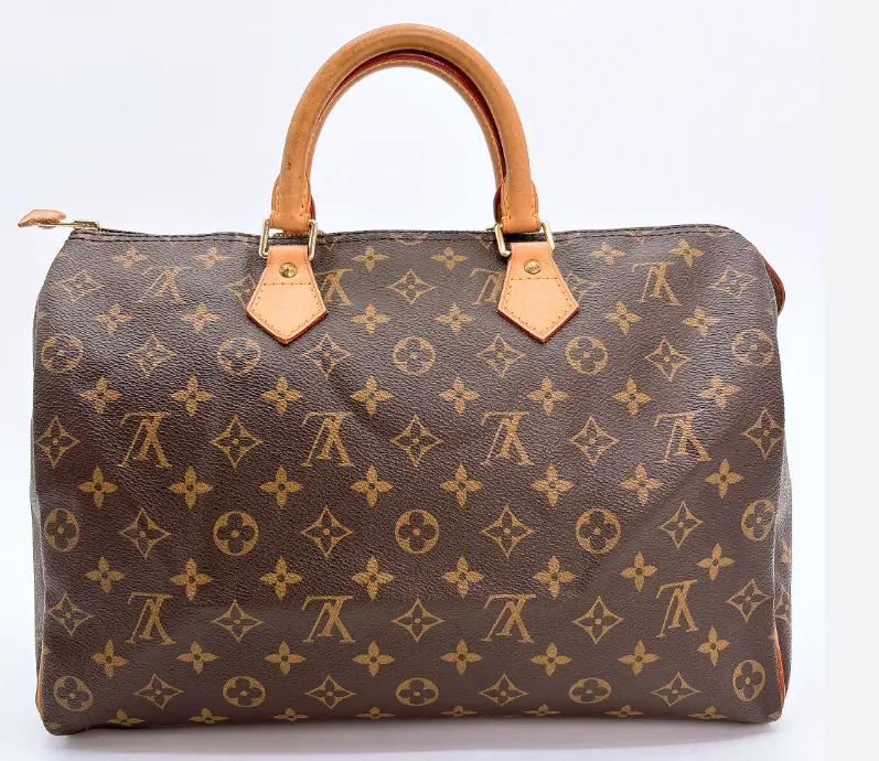 Pre-owned Louis Vuitton Used monogram canvas Speedy 35