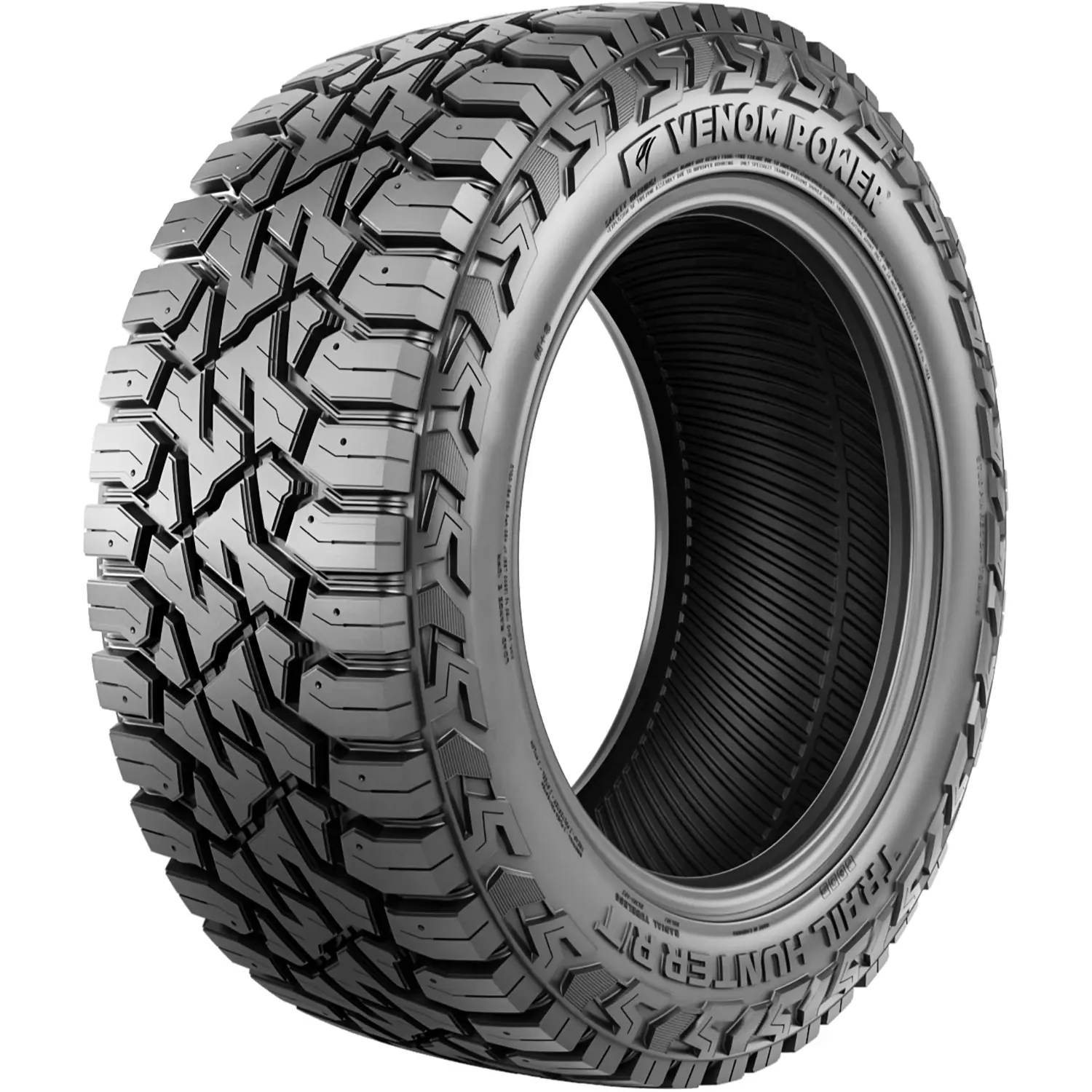 Tire Venom Power Trail Hunter R/T LT 33X12.50R17 Load E 10 Ply (BSW) RT