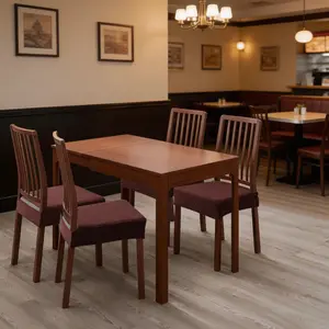 Coffee-Colored Waterproof Stretch Chair Covers (2/4/6-Piece Sets) — Featuring a refined texture and a soft, comfortable touch, crafted with a Jacquard weave design; an ideal festive gift for dining rooms, living rooms, hotels, and home decor.