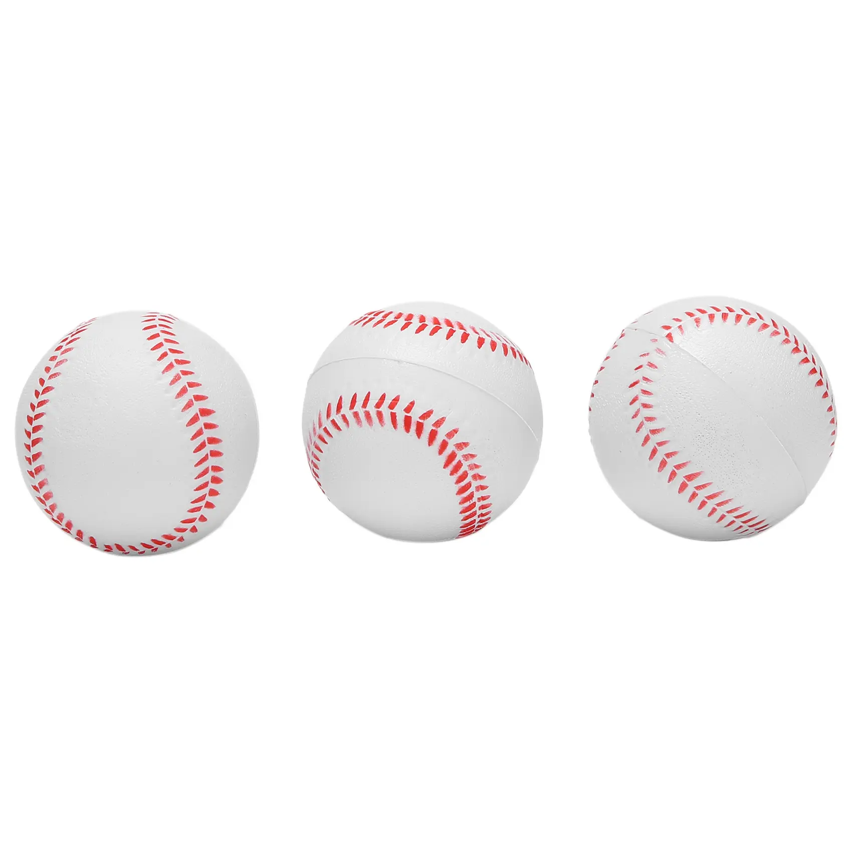12-Pack 9-Inch Foam PU Sports Balls, Adult Baseball Balls for Batting Practice & Pitching Training Equipment