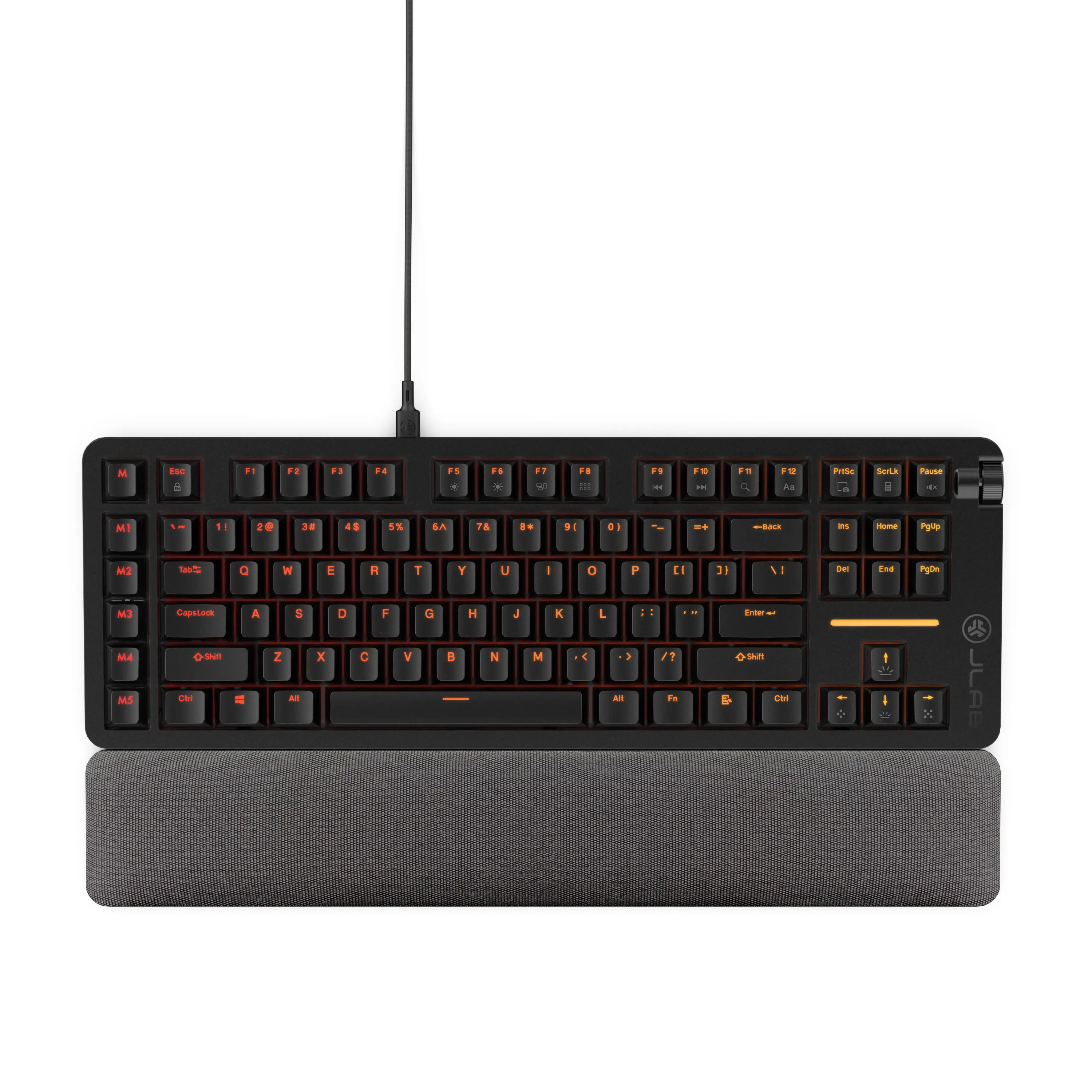 JLab Daybreak TKL Wired Magnetic Gaming Keyboard - Adjustable Actuation, Rapid Trigger, RGB, 8000Hz Polling Rate, NKRO, Snap Tap
