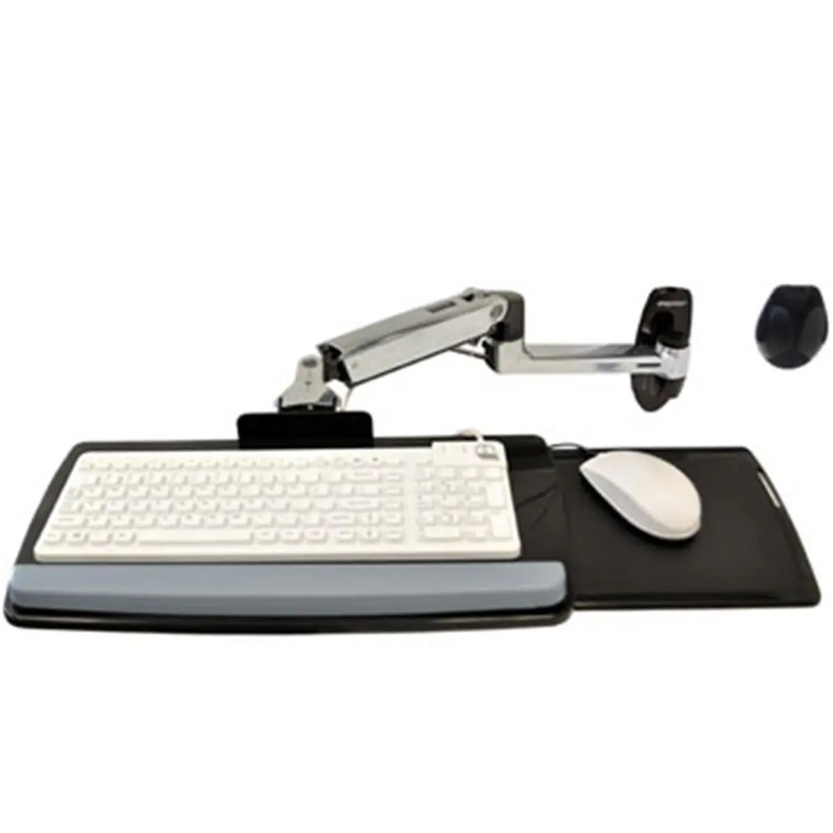 Ergotron Lx Ergonomic Keyboard Arm Wall Mount - Space-Saving Holder with 13" Height Adjustment, Extends Keyboard Tray Up to 35 in, Keeps Wrists in Neutral Position, Ergonomic Holder, 35" (89 Cm) Keyboard Tray