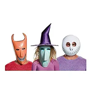 Lock Shock & Barrel Masks - Set of 3 - Nightmare Before Christmas Costume Accessories