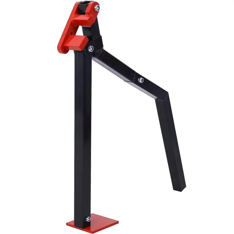 Heavy‑Duty Fence Post Puller, Brush Grubber Rod Post Remover Tool, Adjustable Jaw Lever Design for Easy Stake & Post Extraction for Farm, Yard & Ranch Use