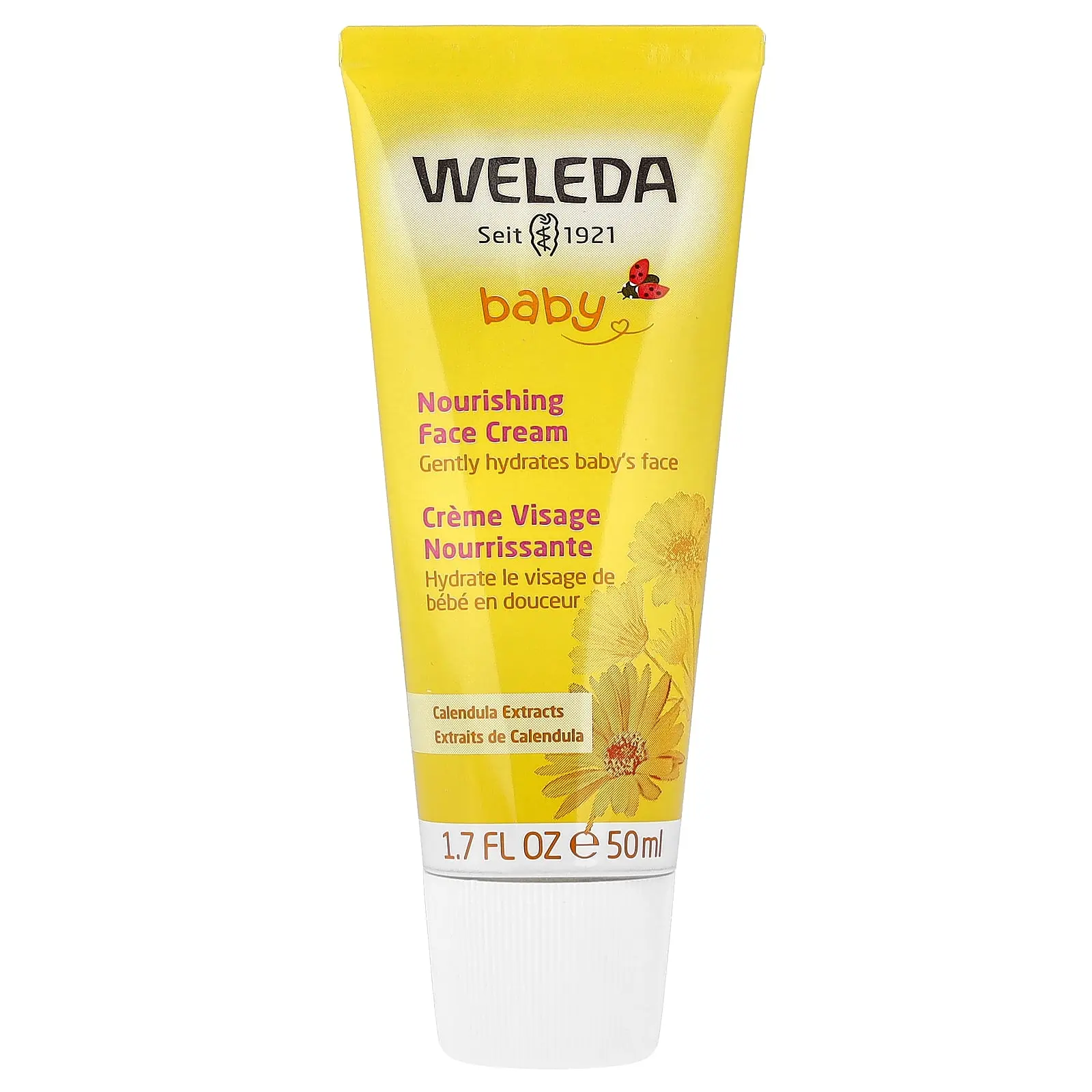 Weleda Baby, Nourishing Face Cream, Calendula Extracts, 1.7 fl oz (50 ml)