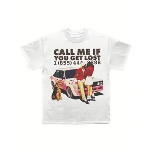 Men's Gifts Pop Culture Tees  If You Get Lost T-shirt Prints for Urban Vibes Concerts Soft Fabric Cotton Skin-friendly and Breathable Trending 2025 Unisex