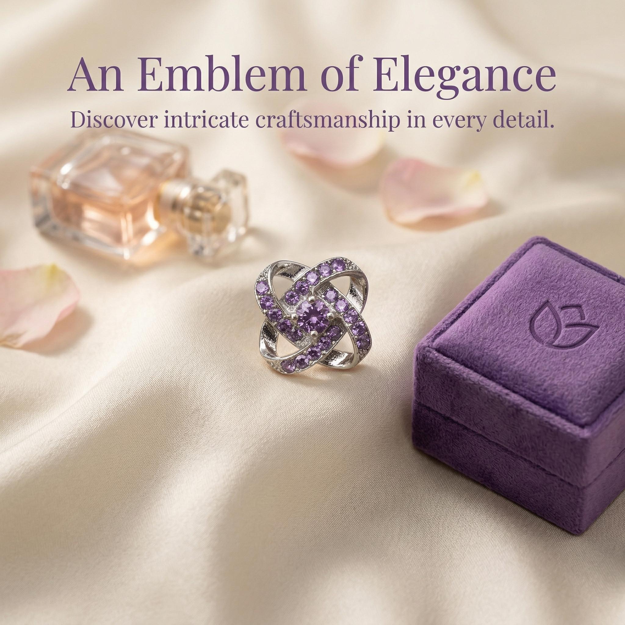 Four-Leaf Clover Stud Earrings — Stylish, Rotatable Lucky Clover Jewelry for Women — Simple & Elegant