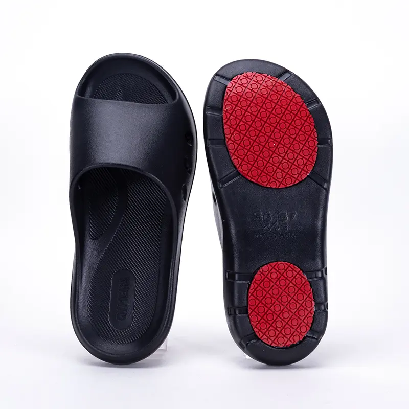 QIMEIJIA Unisex Non-Slip EVA Shower Slippers - Thick-Sole, Waterproof, Quick-Dry Footwear with Drain Holes, Lightweight Comfortable Indoor-Outdoor Pool Shoe, Shower Shoes, Slip On, Women, Ankle, Basic