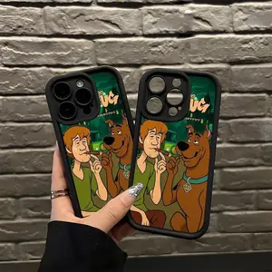 Y-Cute and humorous Sc00by D00 phone Case,Having good protective properties,for iPhone 16 15 14 13 12 11 17Pro Max,for Samsung S25 S24 S23 S22 Ultra,Protective Cover