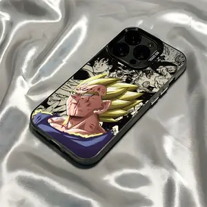 Cool Saiyan-Themed Phone Case Suitable for Iphone 16, 15, 14, 13, 12, 11 Pro Max, X, XR, XS Max, 8, 7 Plus, with a Matte Finish for Drop Protection and Shockproof.