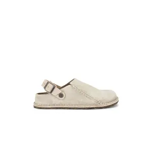 BIRKENSTOCK Lutry 365 Clog in Oyster