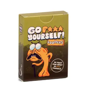 Go F*** Yourself Boomers EXPANSION, Adult Card Game - Hilarious Party Game for 3-10 Players - Quick Easy Setup - Perfect Stocking Stuffer - Made Out of Spite