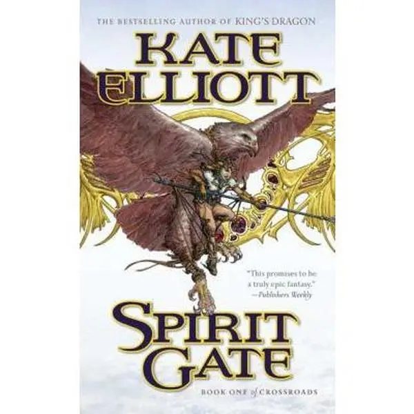 USED Book - Spirit Gate: Book One of Crossroads by Elliott, Kate (Mass Market Paperback) - english