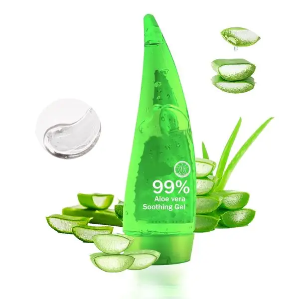 Aloe Vera Gel 99% Pure, 260ml – Soothing & Hydrating Aloe Gel for Face, Skin & Hair, After Sun Care, Cooling Moisturizer for Dry Skin, Non-Sticky Natural Aloe Gel