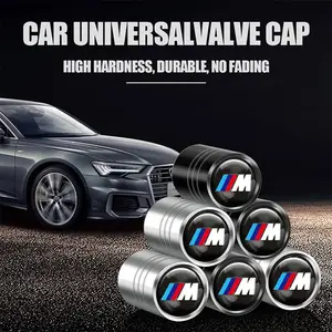 4Pcs Metal Car Durable Tire Wheel Valve Caps Cover For BMW M Performance E36 E39 E46 E30 E34 E53 E90 E60 E70 E92 E93 E83 E84 E87 G01 G11 G12 G20 G30 X1 X2 X3 X4 X5 X6 X7 F30 F20 F10 F15 F16 M3 M4 M5