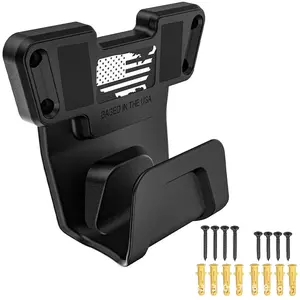 High Strength Heavy Duty Handgun Magnetic Gun Holder Base, Gun Magnet Mount for Houses and Cars, Durable and Secure Storage Solution
