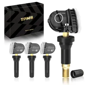 TPMS Ford 315MHz Pre-Programmed Compatible with F-150 2015-2024 |Fusion 2016-2021 |Expedition 2018-2024 |Transit 2019-2021 /OE#F2GZ1A189A,F2GT1A180AB(4 PCS) Tire Pressure Monitoring Sensor