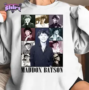 Maddox Batson Vintage Tour T-shirt, Maddox Batson Tour Music Shirt, Maddox Batson Concert Tour Gift For Fan, Full Color, For Men, For Women, Casual, Classic Fashion, Tee Print, Sweatshirt, Hoodie
