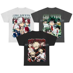 Shoto Bakugo Deku Girl Dinner MHA Shirt, My Hero Anime Manga Retro T-Shirt Sweatshirt Hoodie Cotton Fan Gift Fabric Top