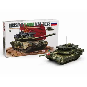 Tiger Model 4617 1/35 Russian T-90m Mbt Breakthrough Iii Military Model Kit, Detailed Scale Model, Perfect for Collectors and Enthusiasts, Camo